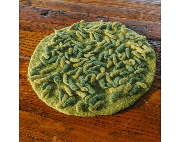 PAPOOSE TOYS Tapis de Jeu en Laine Feutr�e - Herbes - Set de 2 - D�s la naissance (3)