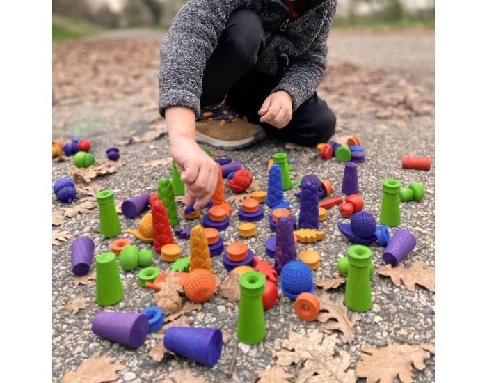 PAPOOSE TOYS Mini Glands en Bois - D�s 3 ans (2)