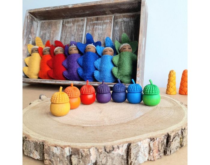 PAPOOSE TOYS Mini Glands en Bois - D�s 3 ans (5)