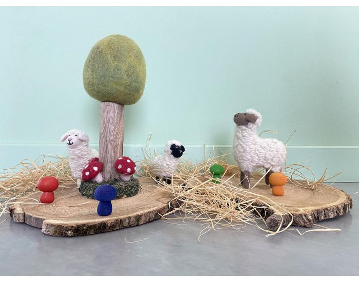 PAPOOSE TOYS Mouton en Laine Feutr�e - D�s 3 ans (3)