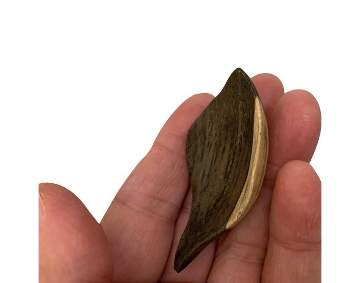 PAPOOSE TOYS Mini Feuilles en Bois Naturel - Set de 6 - D�s 3 ans (1)