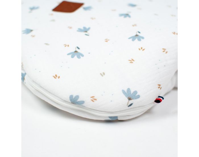 SEVIRA KIDS Gigoteuse Sans Manches en Coton - Bleuet (1)