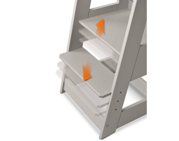 TISSI Tour d'Apprentissage et d'Observation - FELIX - Montessori - Gris clair  (4)