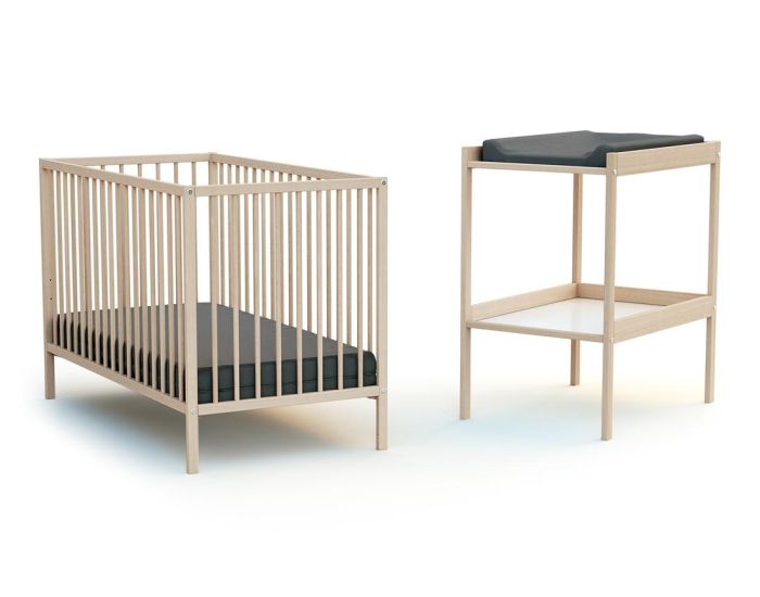 AT4 Duo Lit B�b� et Table � Langer Blanc (3)