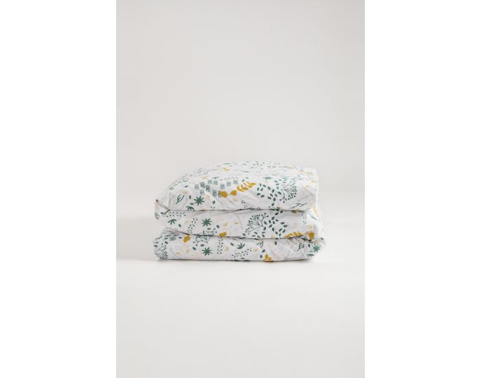 KADOLIS Housse de Couette pour Lit B�b� - Coton Bio - Yukari 100 x 140 cm (2)