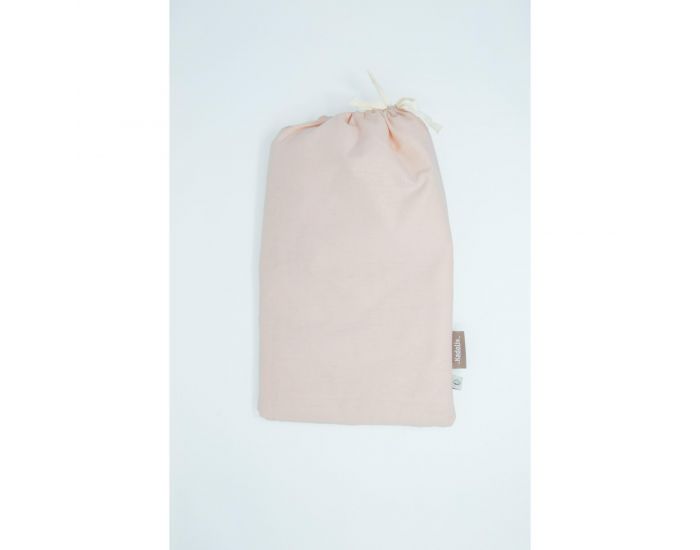 KADOLIS Housse de Couette B�b� Unie en Coton Bio - Rose Nude (10)