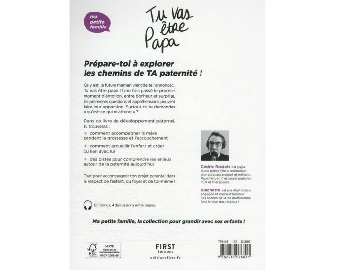 FIRST Livre Tu Vas �tre Papa (1)