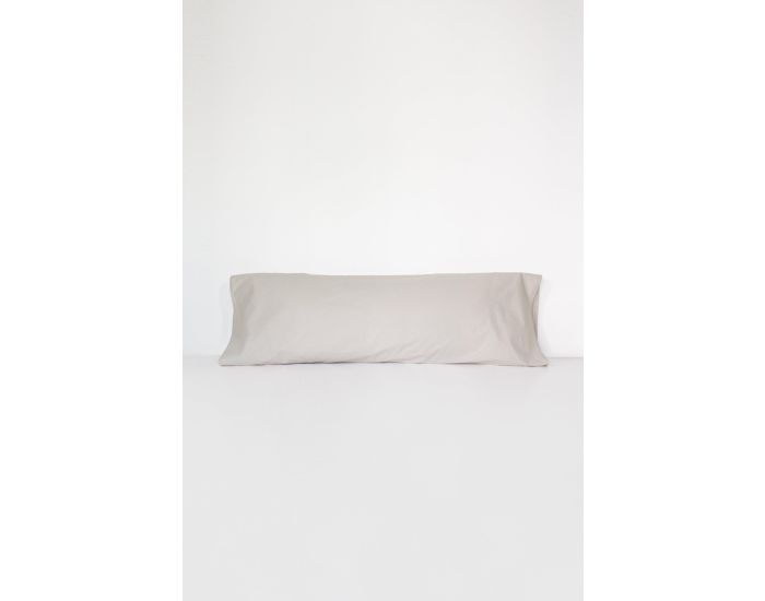 KADOLIS Taie Traversin - Coton Bio - Naturel (1)