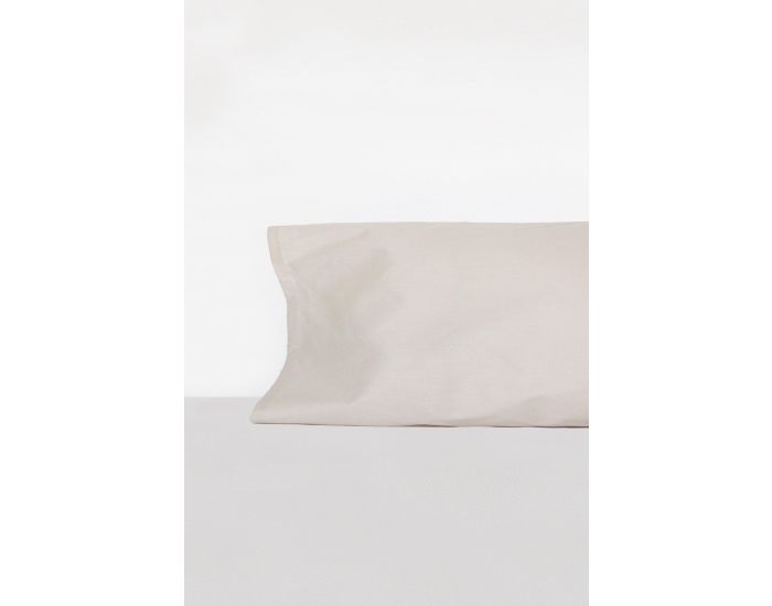 KADOLIS Taie Traversin - Coton Bio - Naturel (2)
