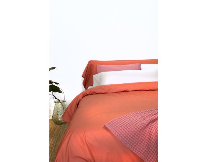 KADOLIS Taie Traversin - Coton Bio - Naturel (5)