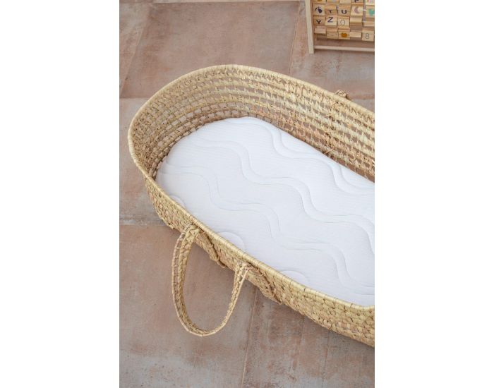 KADOLIS Housse de Matelas berceau/landau Cocolatex - Version Laine Biologique (4)