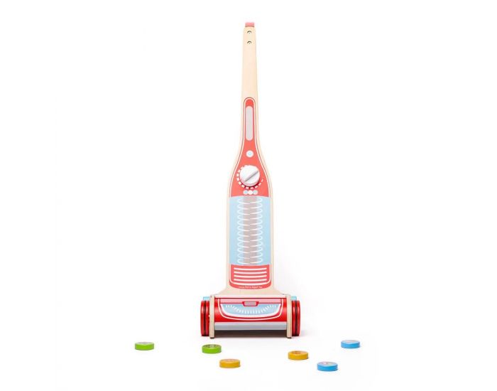 BIGJIGS TOYS Aspirateur pour Enfant - D�s 3 ans (2)