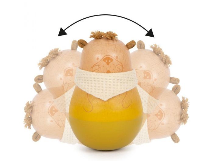 SMALL FOOT COMPANY Jouet Culbuto pour B�b� - Seaside - D�s 12 mois (2)