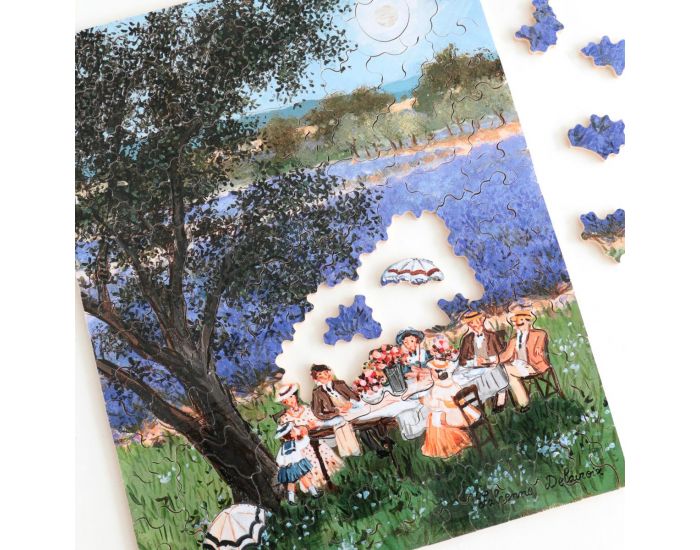 PUZZLE MICH�LE WILSON L'art de Vivre de Delacroix - D�s 10 ans (2)