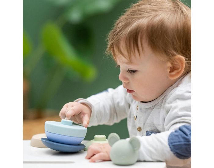 NATTOU Culbuto Empilable - Souris Verte - D�s 12 mois (1)