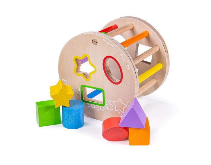 BIGJIGS TOYS Rouleau Trieur de Formes - D�s 1an  (1)