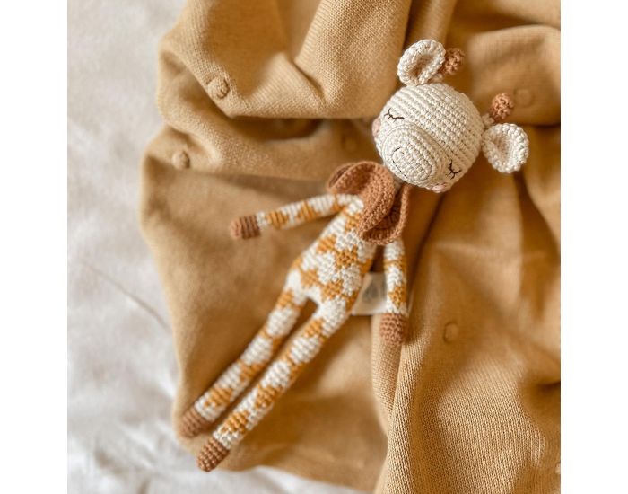 PATTI OSLO Doudou en Crochet - Goldie La Girafe - Ds la naissance (3)