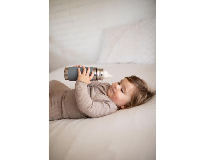 PURA Biberon d'Apprentissage Evolutif en Inox - 325 ml (1)
