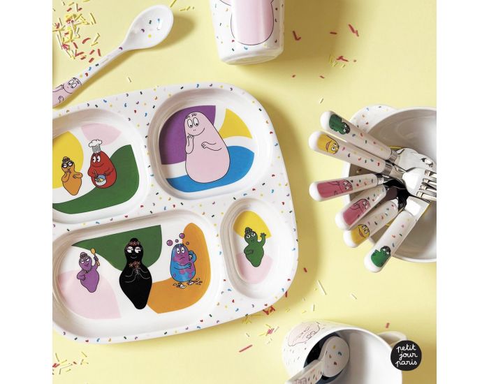 PETIT JOUR Couverts d'Apprentissage Barbapapa - D�s 12 mois (2)