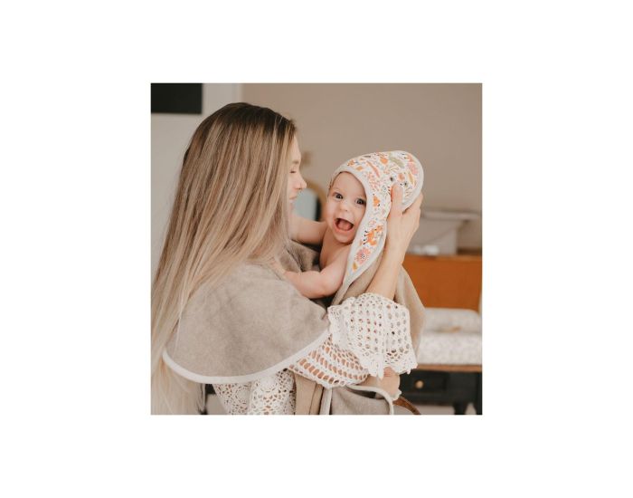 NEOBULLE Bain Cocoon, Serviette Tablier Nouvelle Version (11)