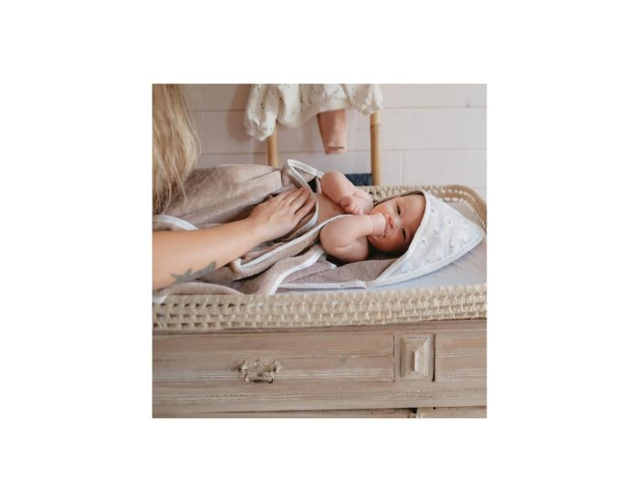 NEOBULLE Bain Cocoon, Serviette Tablier Nouvelle Version (14)