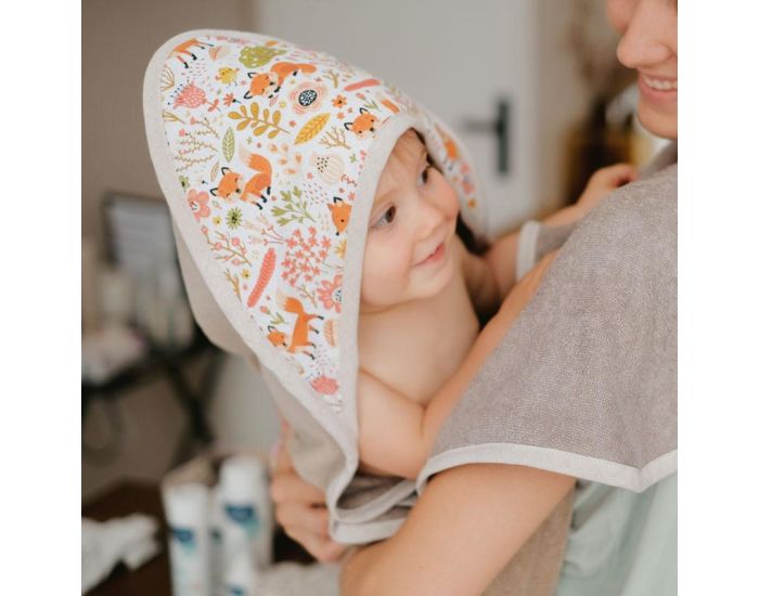 NEOBULLE Bain Cocoon, Serviette Tablier Nouvelle Version (18)