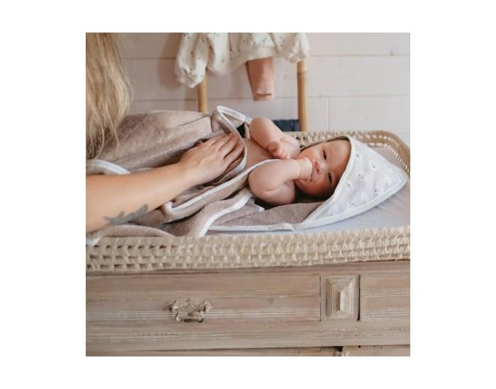 NEOBULLE Bain Cocoon, Serviette Tablier Nouvelle Version (23)