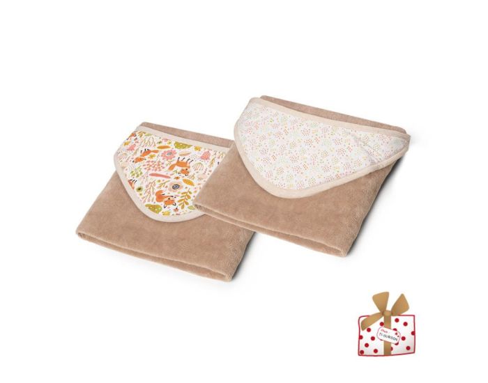 NEOBULLE Bain Cocoon, Serviette Tablier Nouvelle Version (24)