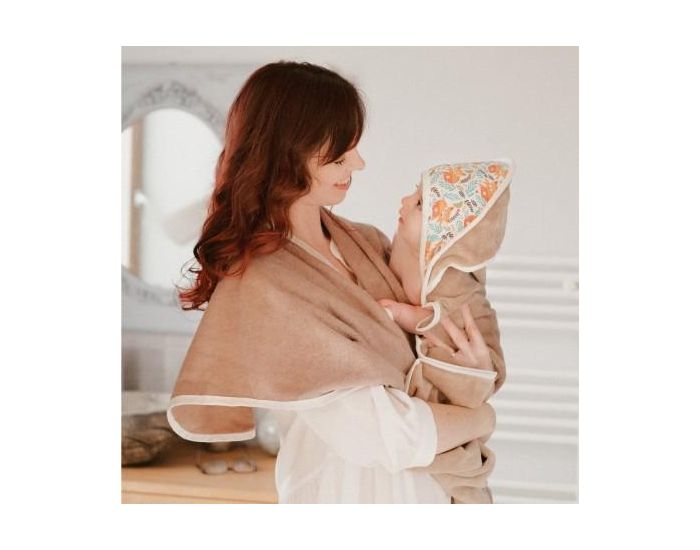 NEOBULLE Bain Cocoon, Serviette Tablier Nouvelle Version (26)