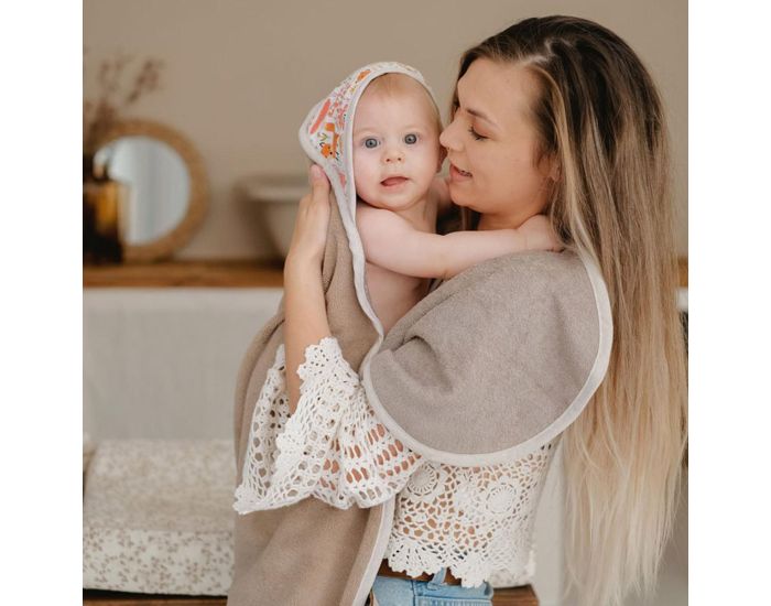 NEOBULLE Bain Cocoon, Serviette Tablier Nouvelle Version (4)