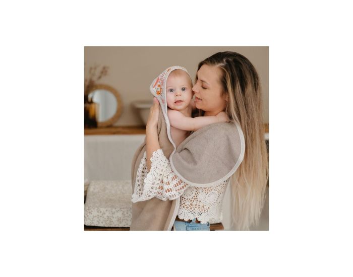 NEOBULLE Bain Cocoon, Serviette Tablier Nouvelle Version (10)