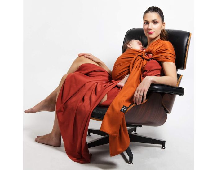 LOVE RADIUS Echarpe Tiss�e Sans N�ud - Or Blanc (8)