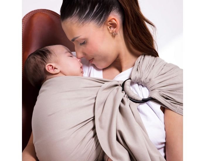 LOVE RADIUS Echarpe Tiss�e Sans N�ud - Or Blanc (10)