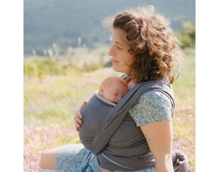 NEOBULLE Echarpe Serg� Bris� - Anthracite (1)