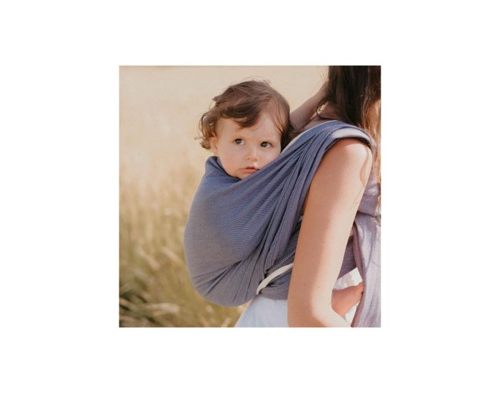 NEOBULLE Echarpe Serg� Bris� - Bleu Cobalt (7)