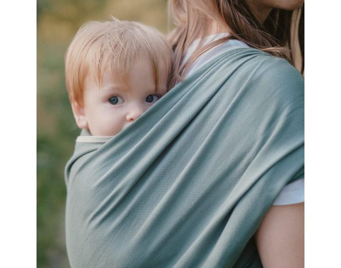 NEOBULLE Echarpe Serg� Bris� - Vert Eucalyptus (13)