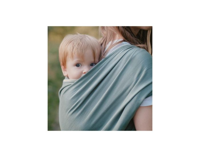 NEOBULLE Echarpe Serg� Bris� - Vert Eucalyptus (5)