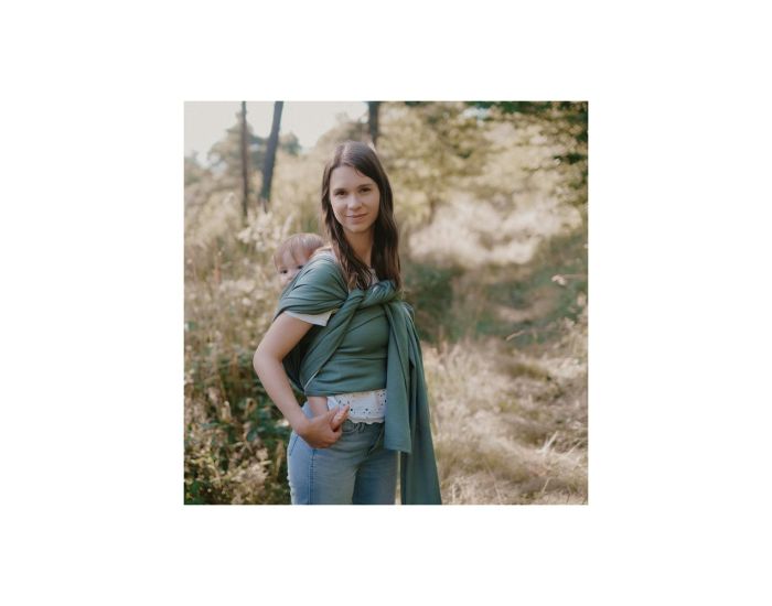 NEOBULLE Echarpe Serg� Bris� - Vert Eucalyptus (7)