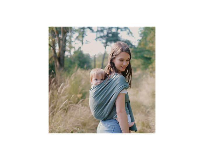 NEOBULLE Echarpe Serg� Bris� - Vert Eucalyptus (9)