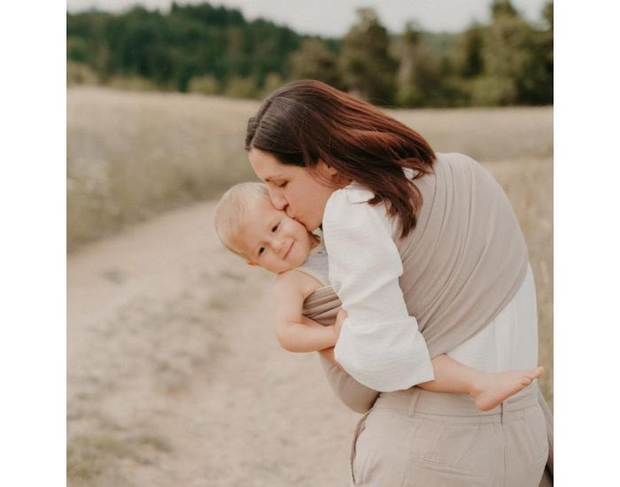 NEOBULLE Echarpe Serg� Bris� - Beige Sable (14)