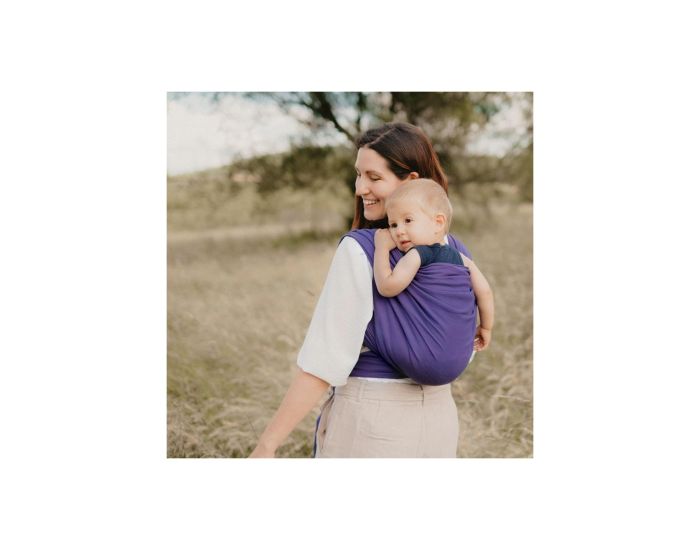 NEOBULLE Echarpe Serg� Bris� - Myrtille (4)