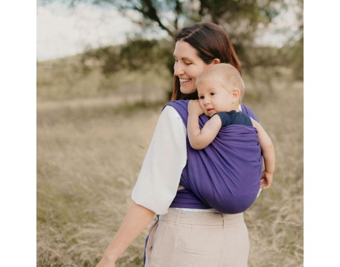 NEOBULLE Echarpe Serg� Bris� - Myrtille (10)