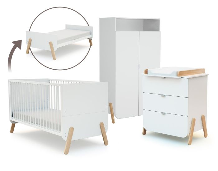 AT4 - Grande Chambre Pirate - Blanc et H�tre (5)