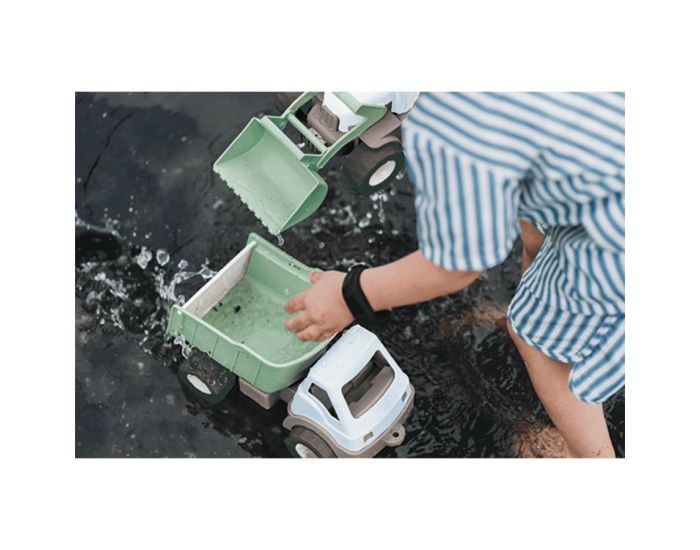 DANTOY Camion Benne en Bioplastique - Vert - D�s 2 ans (1)