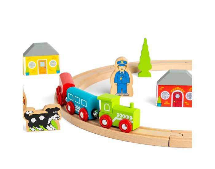 BIGJIGS TOYS Mon premier Circuit de Train - D�s 3 ans (3)