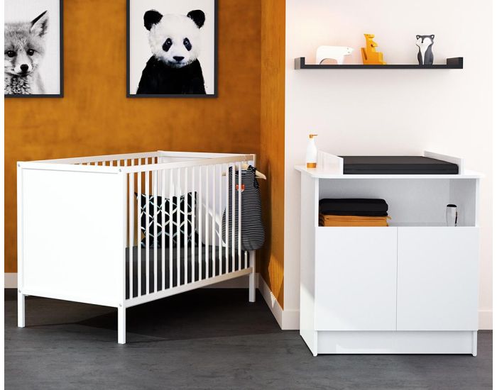 WEBABY Lit b�b� � panneaux - 60x120 cm (9)