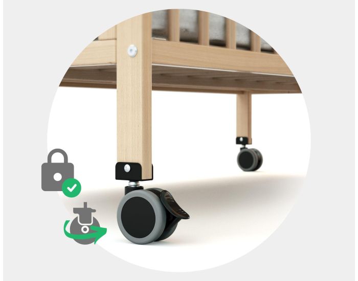 AT4 Lit b�b� pliant professionnel ESSENTIEL 60x120 cm (13)