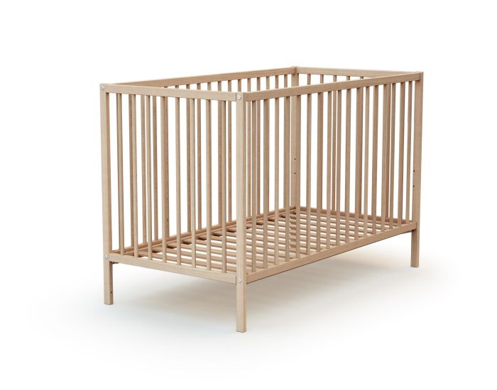 WEBABY Lit b�b� - 60x120 cm H�tre Brut (9)