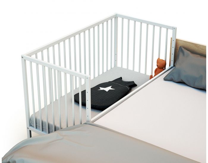 WEBABY Lit-Cododo Blanc - 60x120 cm (3)