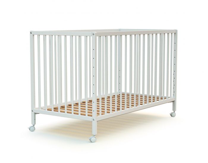 WEBABY Lit-Cododo Blanc - 60x120 cm (5)